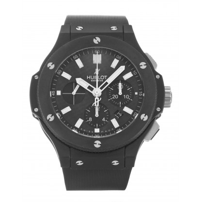 44 MM Black Dials Hublot 301.CI.1770.RX Replica Watches With Black Ceramic Cases